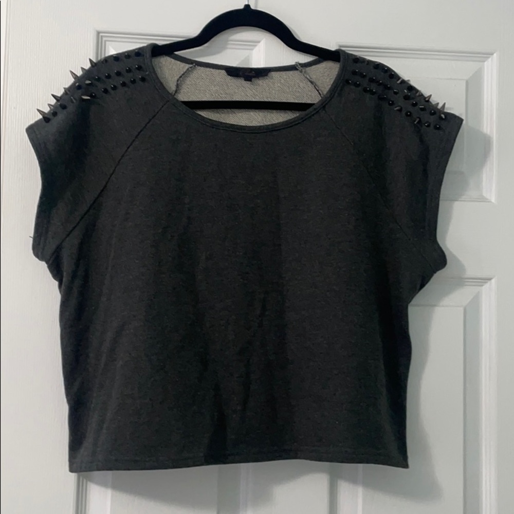 Elodie Shoulder Tank with Spikes